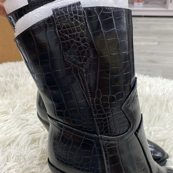 BILLINI Quill Croc Cowboy Boot black - Picture 6 of 6